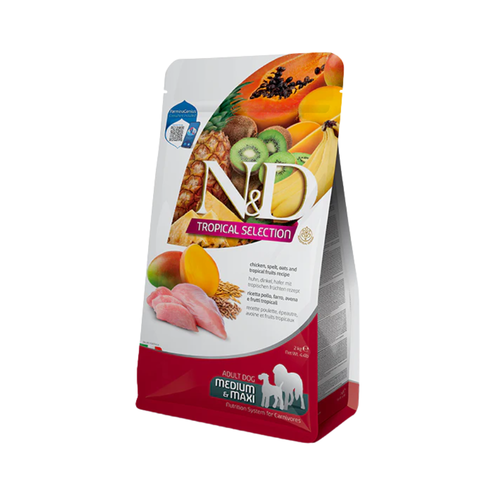 N&D TS CHIC ADU MEDIUM & MAXI DRY FOOD [2 KG] - Animeal