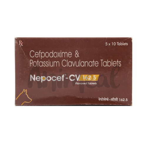 NEPOCEF-CV 162.5MG TABLET - Animeal