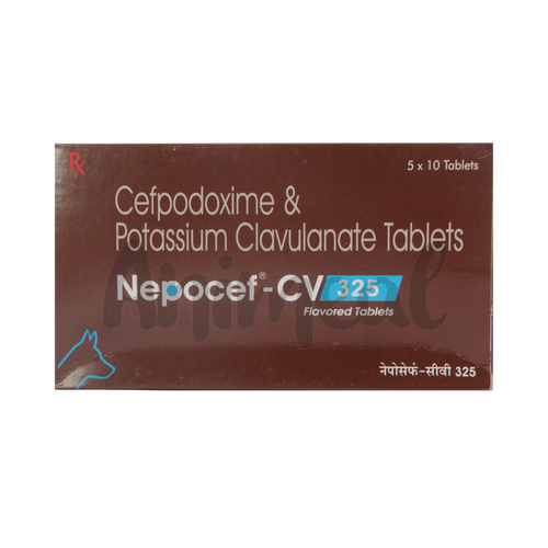 NEPOCEF-CV 325MG TABLET - Animeal
