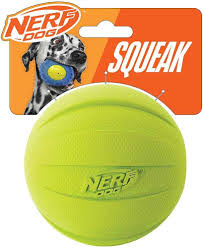 NERF DOG SOCCER SQUEAK BALL GREEN - Animeal