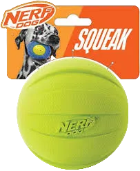 NERF DOG SOCCER SQUEAK BALL GREEN - Animeal