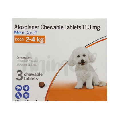 NEXGARD (2KG-4KG) DOG TABLET - Animeal