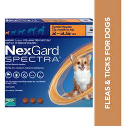 NEXGARD SPECTRA (XS) (2-3.5KG) - Animeal