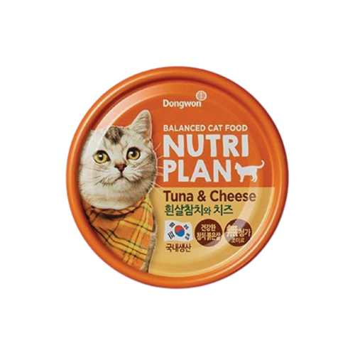 NUTRI PLAN TUNA & CHEESE CAN - Animeal