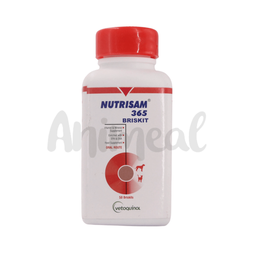 NUTRISAM 365 BRISKIT TABLET - Animeal