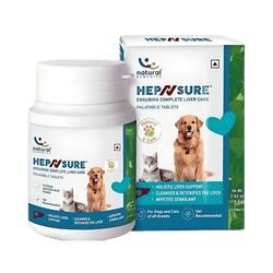 Natural Remedies Hep N Sure Tablet for Dogs and Cats, 24 Tablets - Animeal