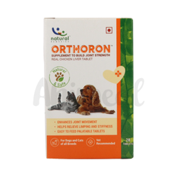 Natural Remedies Orthoron Joint Tablet for Dogs and Cats, 30 Tablets - Animeal