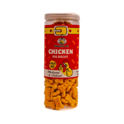 Naughty Pet Chicken Biscuits Jar 550g - Animeal