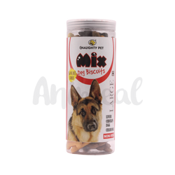 Naughty Pet Mix Non-Veg Wheat-Free Dog Biscuits, Large 550g - Animeal