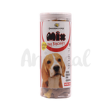 Naughty Pet Mix Non-Veg Wheat-Free Dog Biscuits, Medium 550g