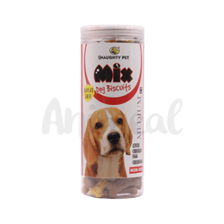 Naughty Pet Mix Non-Veg Wheat-Free Dog Biscuits, Medium 550g - Animeal