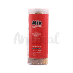 Naughty Pet Mix Non-Veg Wheat-Free Dog Biscuits, Medium 550g - Animeal