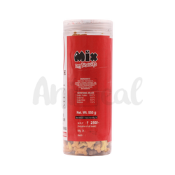 Naughty Pet Mix Non-Veg Wheat-Free Dog Biscuits, Mini 550g - Animeal