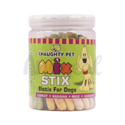 Naughty Pet Mix Stix Wheat-Free Veg Biscuit Sticks 300g - Animeal