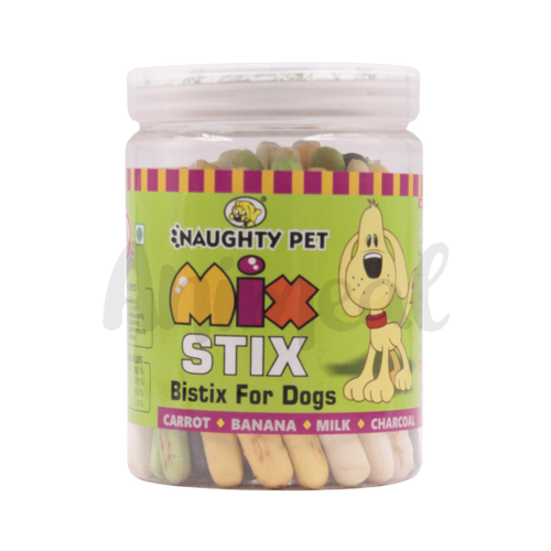 Naughty Pet Mix Stix Wheat-Free Veg Biscuit Sticks 300g - Animeal