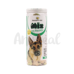 Naughty Pet Mix Veg Wheat-Free Dog Biscuits, Large 550g - Animeal