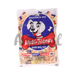 Naughty Pet Multi Flavour Dog Biscuits - Animeal