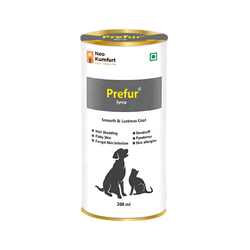 Neo Kumfurt Prefur Syrup for Dogs and Cats, 200ml - Animeal