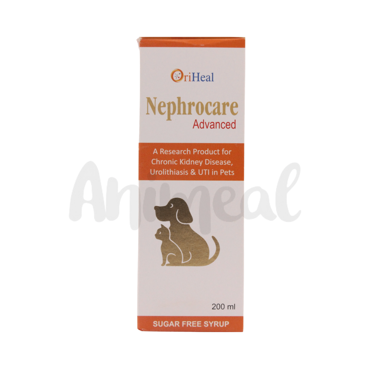 Nephrocare Advanced Syrup for Dogs and Cats, 200ml - Animeal