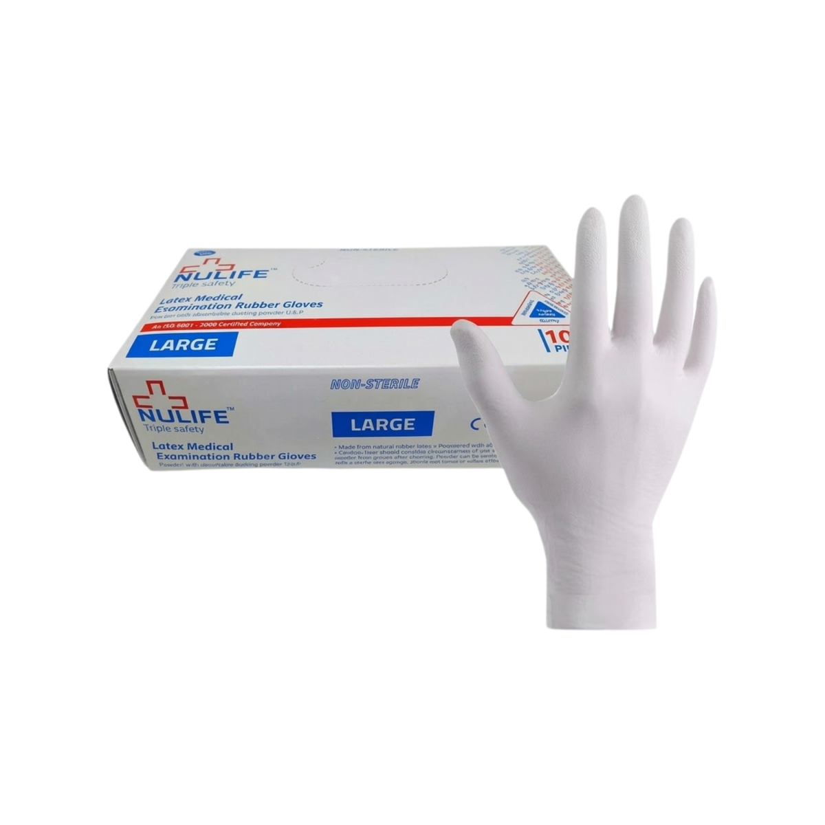 Nulife Examination Gloves, Large - Animeal