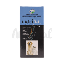 Nutrifur Oil for Dogs and Cats, 200ml - Animeal