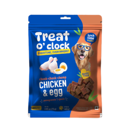 O CLOCK CHICH & EGG TREAT - Animeal