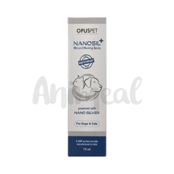 Opuspet Nanosil Plus Spray for Dogs and Cats, 75ml - Animeal