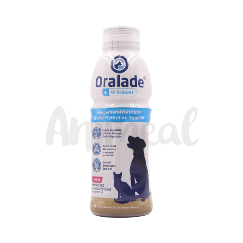 Oralade GI Support Syrup for Dogs and Cats, 500ml - Animeal