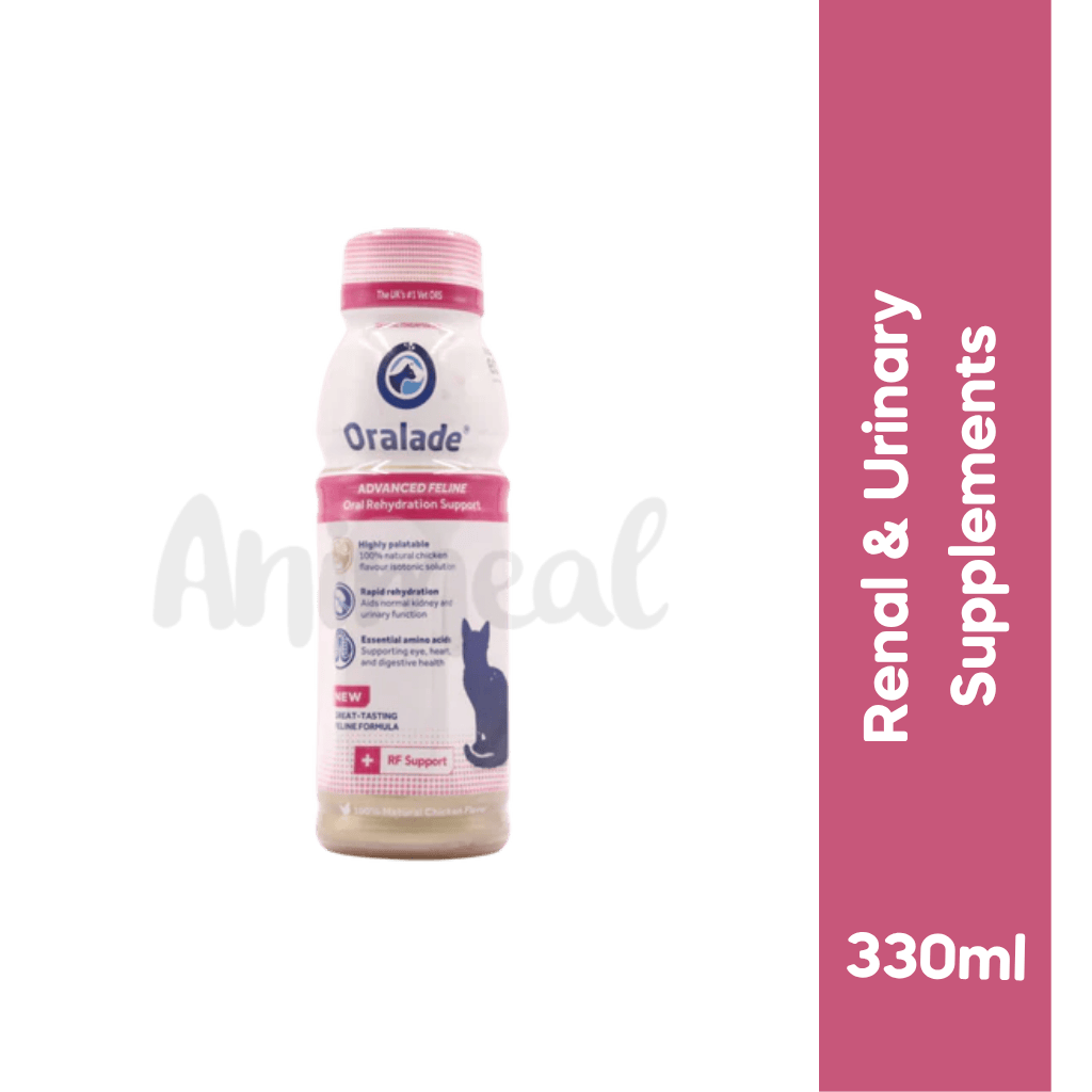 Oralade RF Support Syrup for Cats, 330ml - Animeal