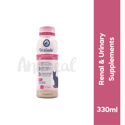 Oralade RF Support Syrup for Cats, 330ml - Animeal