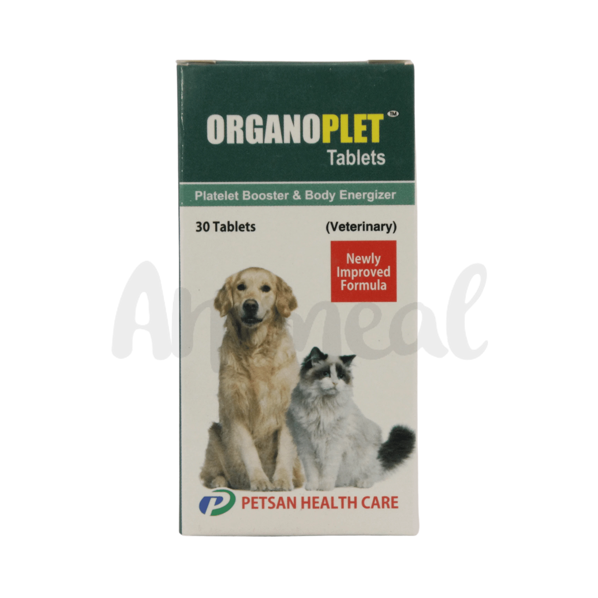 Organoplet Tablet for Dogs and Cats, 30 Tablets - Animeal