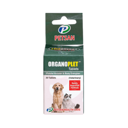 Organoplet Tablet for Dogs and Cats, 30 Tablets - Animeal