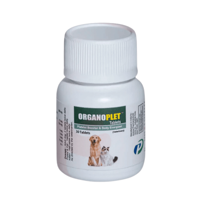 Organoplet Tablet for Dogs and Cats, 30 Tablets - Animeal