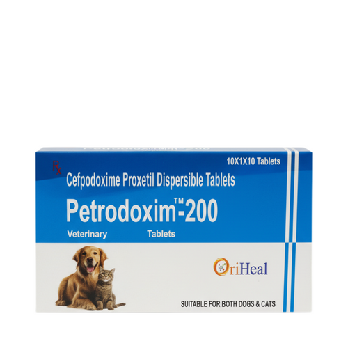 Oriheal Petrodoxim 200 for Dogs and Cats, 10 Tablets - Animeal