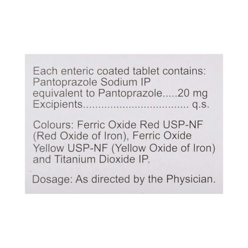 PAN 20MG TABLET - Animeal