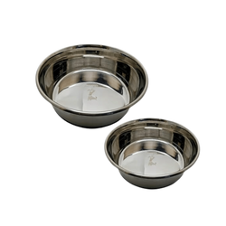 PC Stainless Steel Bowl for Dogs and Cats, Medium - Animeal