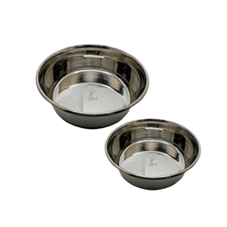 PC Stainless Steel Bowl for Dogs and Cats, Small - Animeal