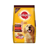 PEDIGREE ADULT MEAT & RICE DRY FOOD (XL)