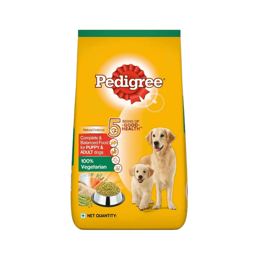 PEDIGREE ADULT & PUPPY VEG DRY FOOD (L) - Animeal