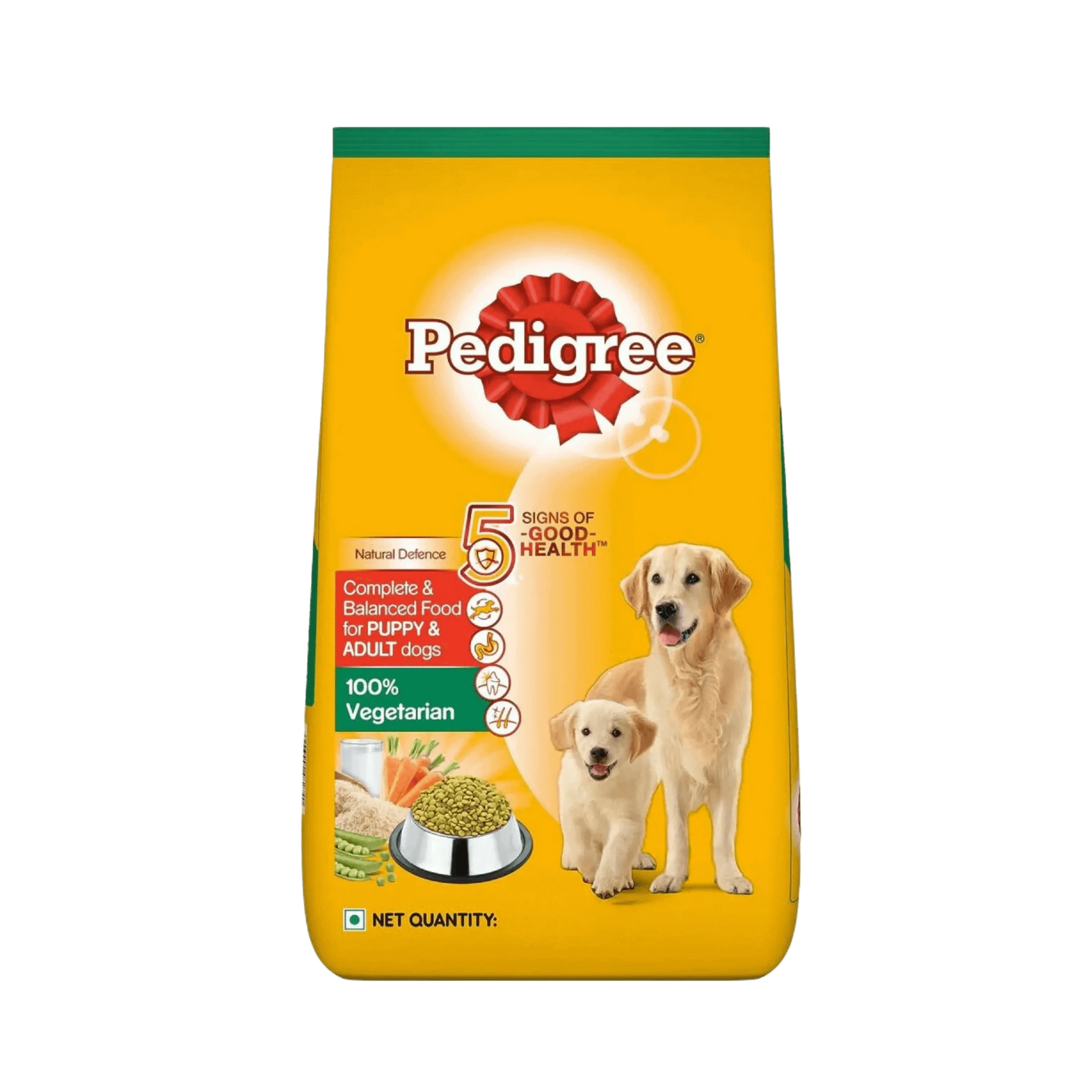PEDIGREE ADULT PUPPY VEG DRY FOOD (M)