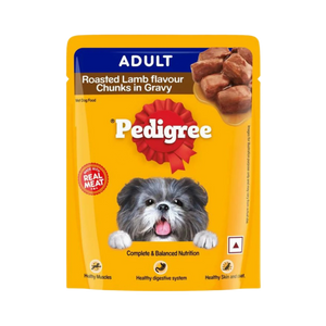 PEDIGREE ADULT ROASTED LAMB & CHIC GRAVY - Animeal