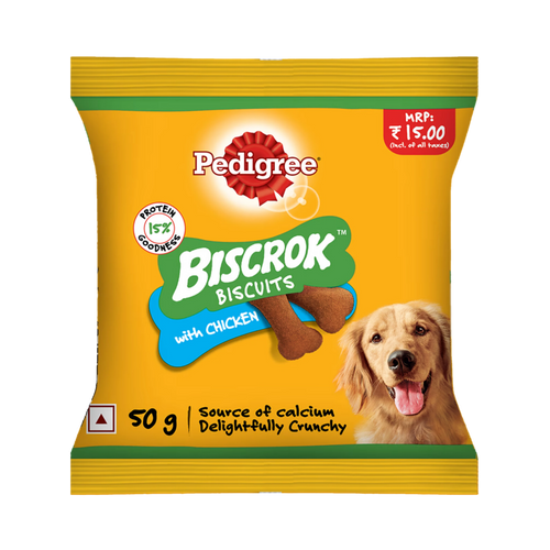 PEDIGREE BISCROK CHICKEN BISCUIT (S) - Animeal