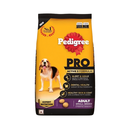 PEDIGREE PRO ADULT SMALL DRY FOOD (M) - Animeal