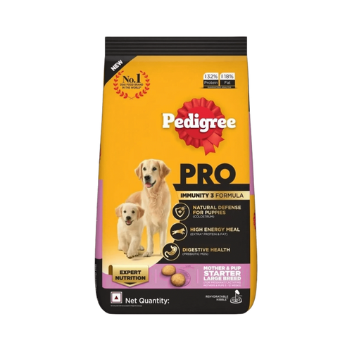 PEDIGREE PRO STARTER LARGE BREED DRY FOOD (L) - Animeal