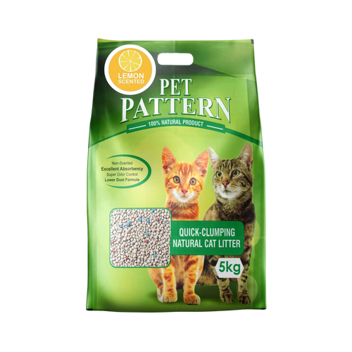 PET PATTERN LEMON CAT LITTER - Animeal