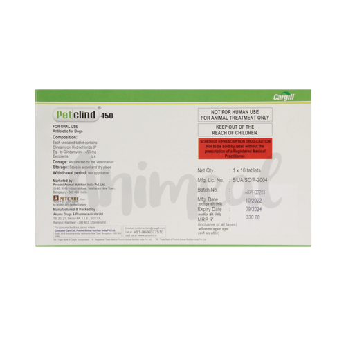 PETCLIND 450 TABLET - Animeal