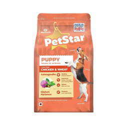 PETSTAR PUPPY CHIC & WHEAT DRY FOOD (M) - Animeal