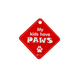 PG CAR SIGN MY KIDS HAVE PAWS