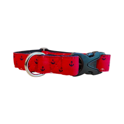PG COLLAR ANCHOR RED (M) - Animeal