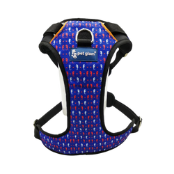 PG DOG HARNESS AQUA  (M) - Animeal